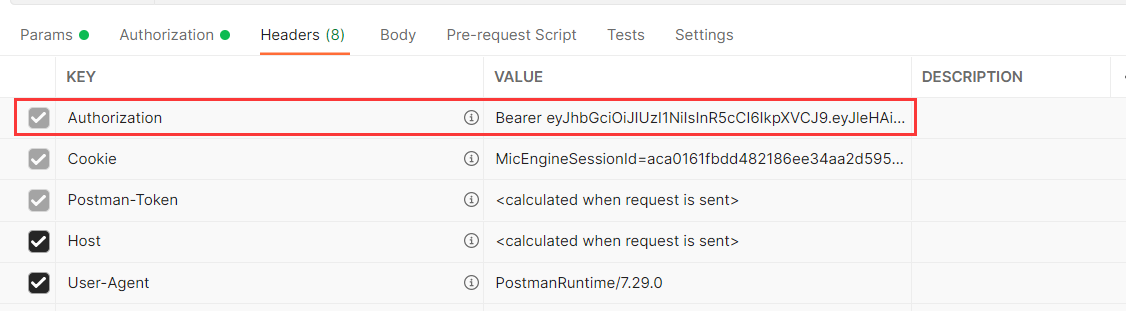 Header方式使用JWT Token的示例